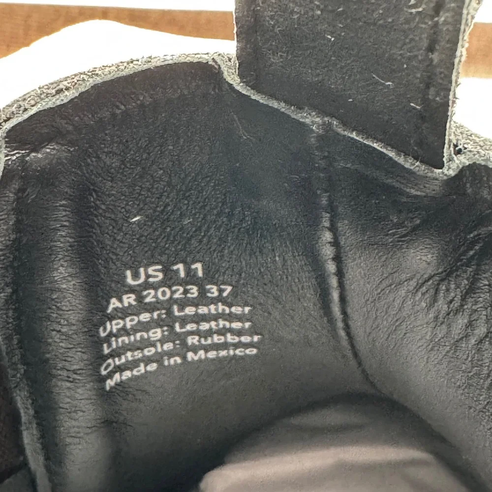 Nisolo Go-To Lug Chelsea Boot‎ Black Leather Lug Sole Women's 11 New in Box